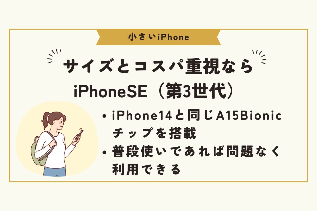 小さいiPhone